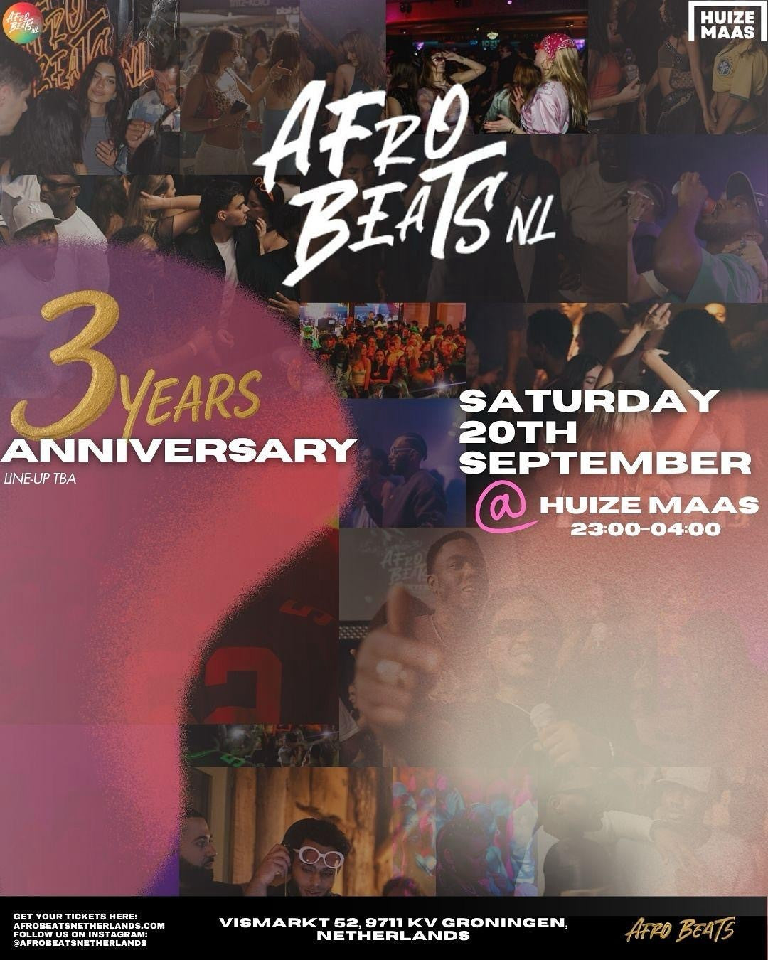 AFROBEATS NL 3rd Anniversary